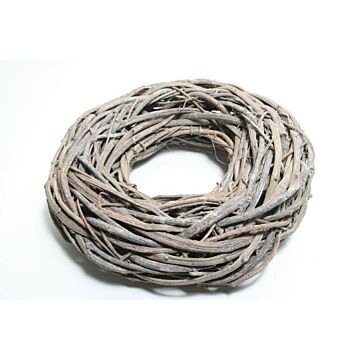 Kranz Rattan weiss 48cm