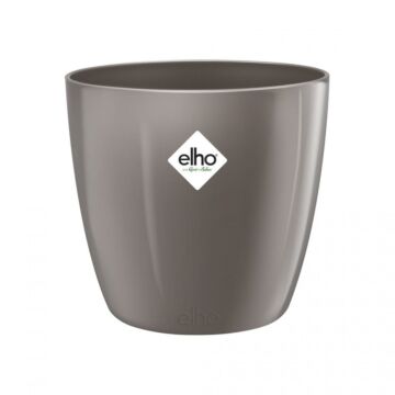 Elho Blumentopf Brussels diamond rund 22 cm Oyster Pearl