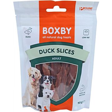 Hundesnack Boxby Enten Scheiben 90g