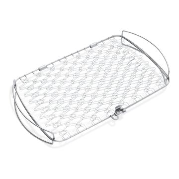 Weber Edelstahl Fisch- und Gemüsekorb groß