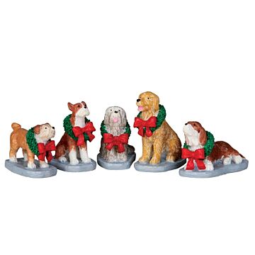 LEMAX CHRISTMAS POOCH, SATZ VON 5