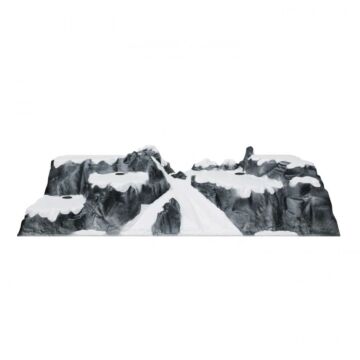 BASIC WEIHNACHTSDORF SKIPISTE 120X40CM