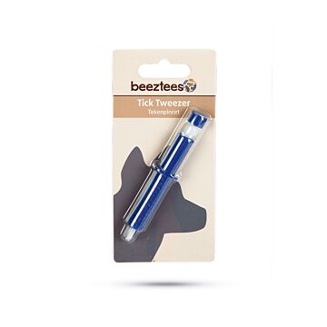 Kunststoff Zeckenzange mit Druckclip – Beeztees