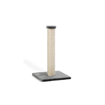 Kratzbaum Gina & Pfotenabdruck L 34 cm grau – Beeztees