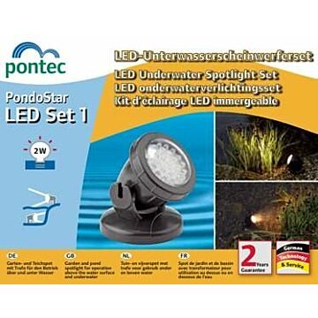 PONTEC Pondostar led set 1