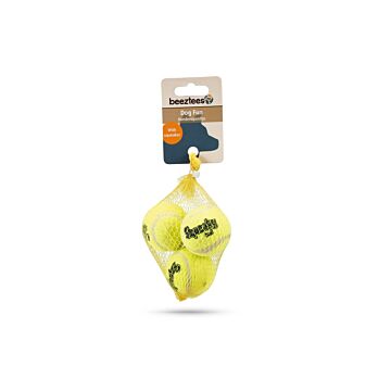 Hundespielzeug Tennisball mit Quietscher 3 Stück 