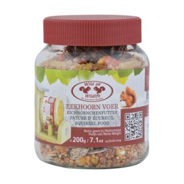 Eichhörnchen-Futterdose 200 g