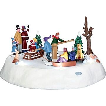 LEMAX VICTORIAN ICE MERRY GO ROUND, B/O (4.5V) LEMAX VICTORIAN ICE MERRY GO ROUND, B/O (4.5V)