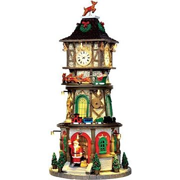 LEMAX CHRISTMAS CLOCK TOWER, MIT 4.5V ADAPTER
