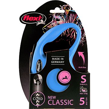 Flexi New Classic Rollleine Tape Blau