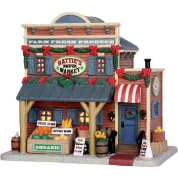 LEMAX HATTIE'S MARKET, B/O LED