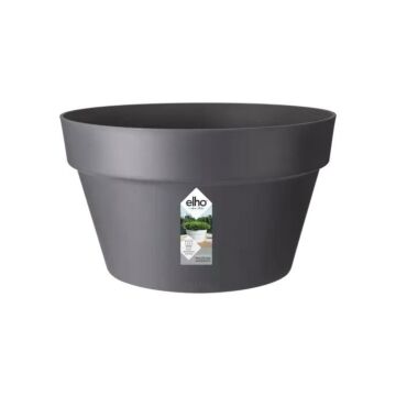 Blumentopf Loft Urban Schale dunkelgrau Ø 35 cm - Elho