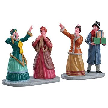 Lemax Window Shoppers, Set mit 2