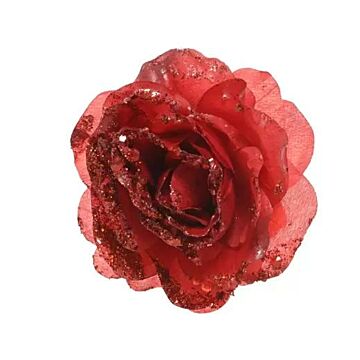 Rose rot auf Klipp Ø 14 cm