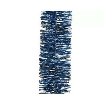 Weihnachtsgirlande lametta guirlande blau 2,7 meter