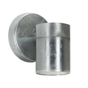 Gartenbeleuchtung Wand-Spot-Down-Heller-Galvanized grau