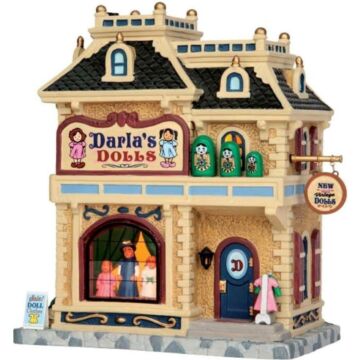 Lemax Darla's Dolls, B/O LED