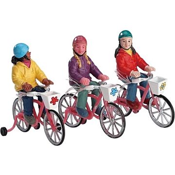 Lemax Bike Ride, Set mit 3