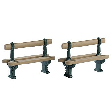 Lemax Double Seated Bench, Set mit 2