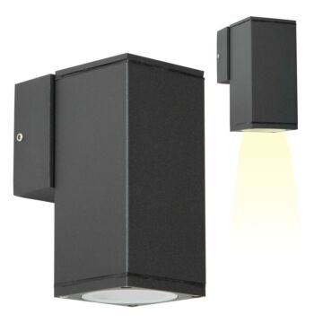 Outdoor-Lampe Kelvin nach unten schwarz