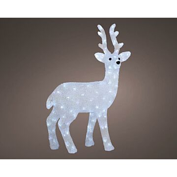 Reh LED-Lichtfigur Weihnachten outdoor h77 cm - Lumineo