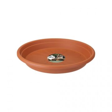 Elho universal untersetzer rund 25 cm tonrot