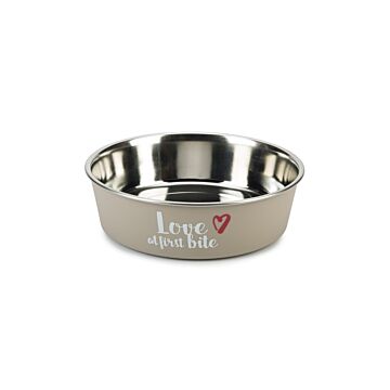 Futternapf Hund First Bite grau Ø21 cm – Beeztees