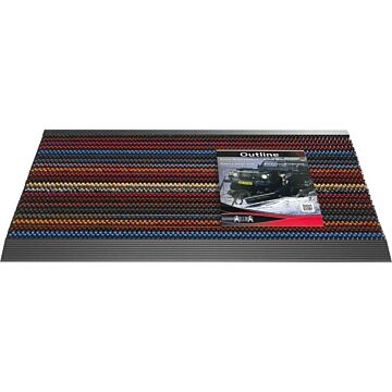 Fußmatte Outline Chamäleon 50x80 cm - Hamat