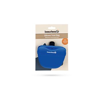 Siliconen Belohnungstasche blau L 13 cm
