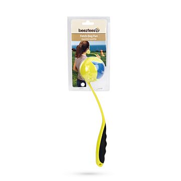 Hundespielzeug Fetch Tennisballwerfer gelb  