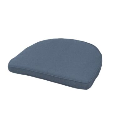 Sitzkissen Wicker york Panama safier blau