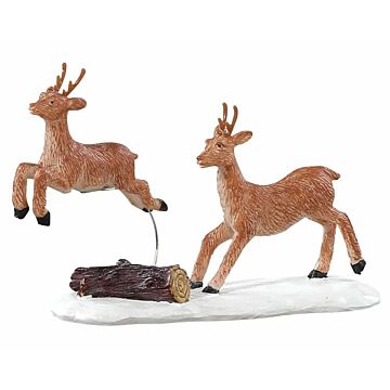 LEMAX PRANCING REINDEER