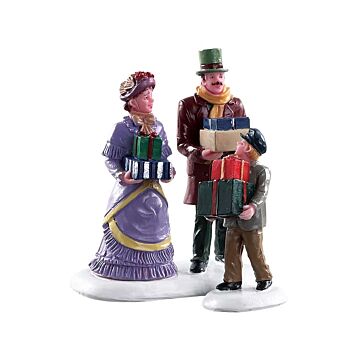 Lemax Walking Family, Set mit 2
