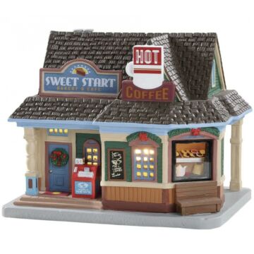 Lemax Sweet Start Café
