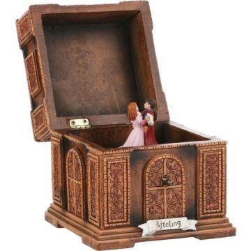 Muziekdoos assepoester l11.5b11.5h12cm