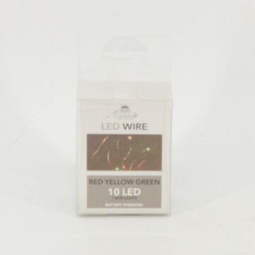 LED lampjes rood-geel-groen 1 meter