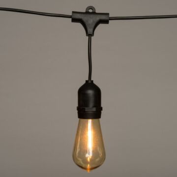 Partybeleuchtung 10l./L 5m retro gummi
