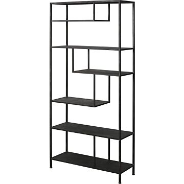 LIGHT & LIVING Schrank l100b35h213cm antik schwarz LIGHT & LIVING Schrank l100b35h213cm antik schwarz