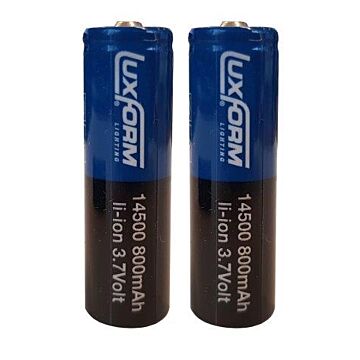 Solar Batterie 2x 14500 li-ion 3.7v