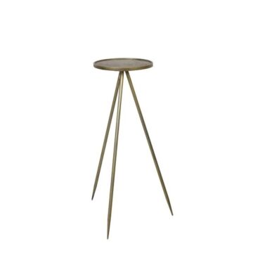 LIGHT & LIVING Tisch d35h98m5cm Gold LIGHT & LIVING Tisch d35h98m5cm Gold
