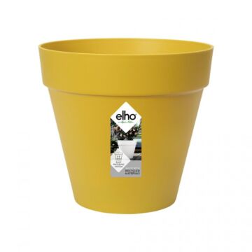 Elho Loft urban rund 20 cm ocher