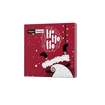 NAPKINS 3-PLY 24X24CM MOOD OF SANTA