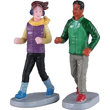 Lemax Autumn Jog, Set mit 2