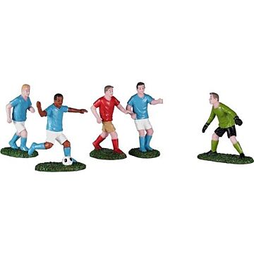 Lemax Soccer Practice, Set mit 5