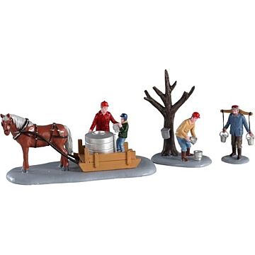 Lemax Maple Syrup Season, Set mit 3