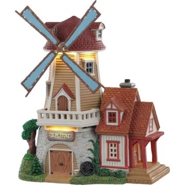Lemax Olde Stone Mill, met 4.5V Adapter