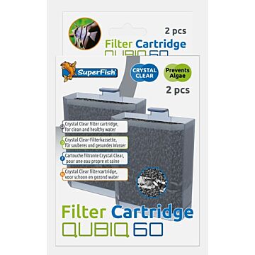 SUPERFISH Qubiq 60 cartridge 2 st