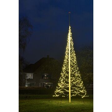 Fairybell vlaggenmast 700cm 1500led warm white