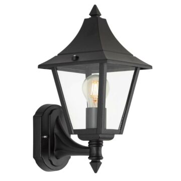 Gartenbeleuchtung Wandleuchte stehend schwarz
