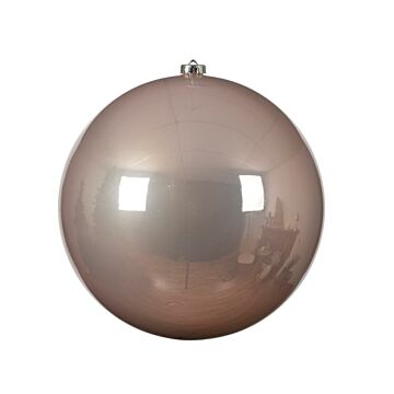 XL Weihnachtskugel blush pink Ø 25 cm